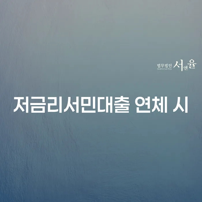 청년대출 연체 시 개인회생 문제해결방법 잘 하는 법무법인