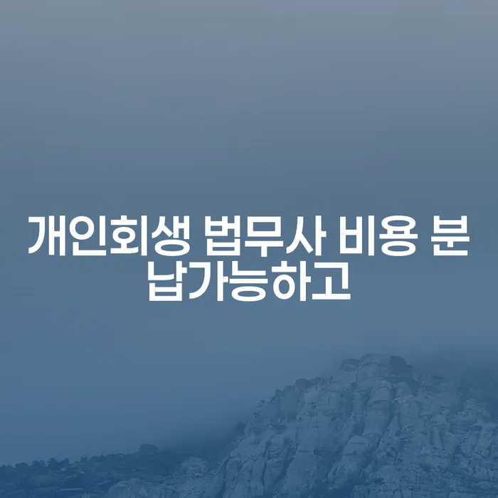 부채통합 추심 대응법 잘 하는 사무소