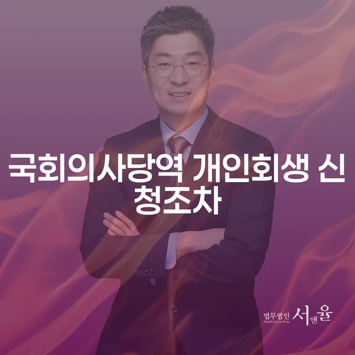 국회의사당역 개인회생 신청조차