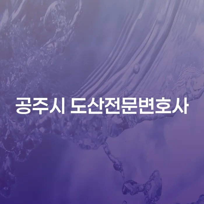 공주시 도산전문변호사의 파산선고, 그 해답을 찾다